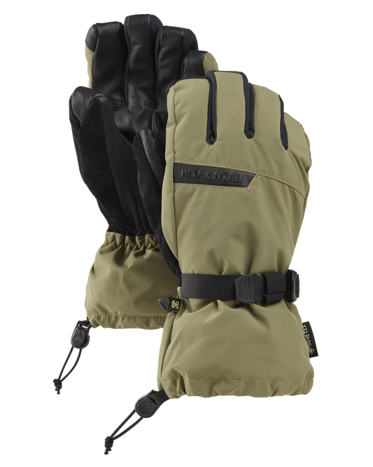 Burton Men's Deluxe Gore-Tex Snow Gloves - Forest Moss Men's Snow Gloves & Mittens - SnowSkiersWarehouse