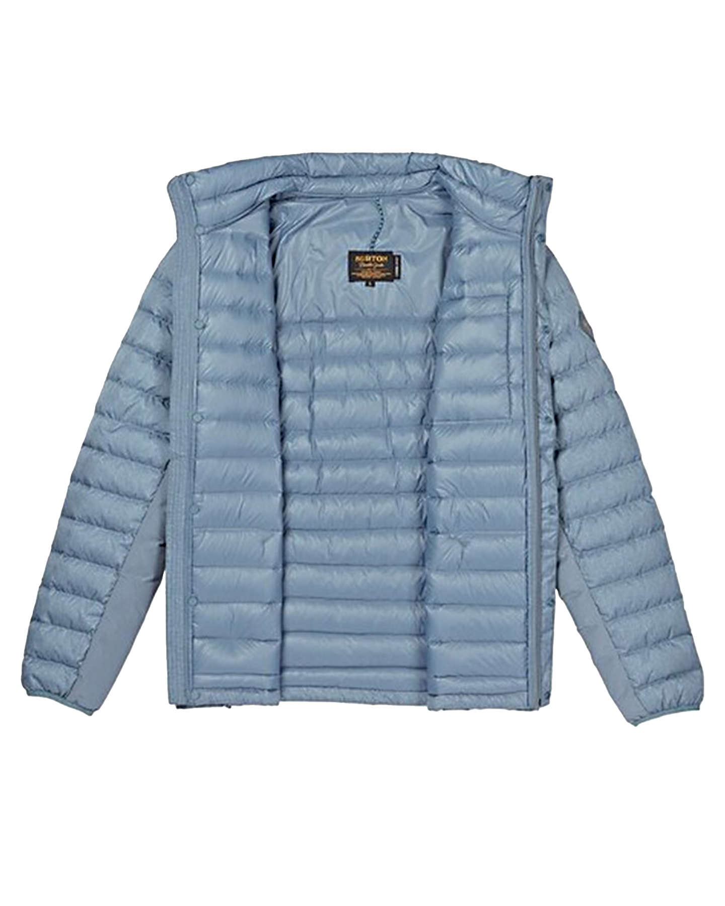 Burton Men's Evergreen Down Insulated Jacket - LA Sky Heather Jackets - Trojan Wake Ski Snow