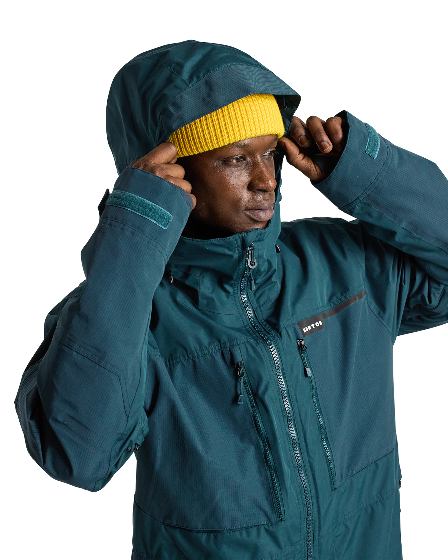 Burton Men's Frostner 2L Snow Jacket - Deep Emerald Men's Snow Jackets - Trojan Wake Ski Snow