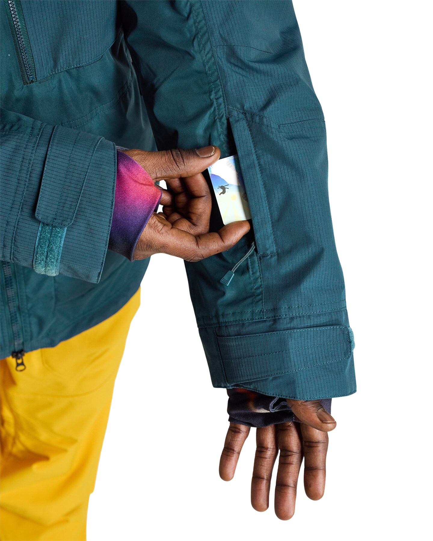 Burton Men's Frostner 2L Snow Jacket - Deep Emerald Men's Snow Jackets - Trojan Wake Ski Snow