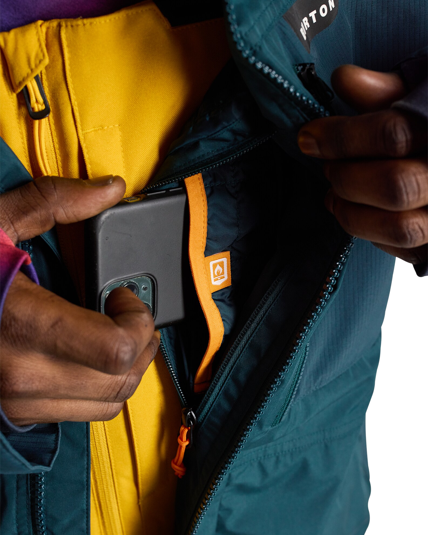 Burton Men's Frostner 2L Snow Jacket - Deep Emerald Men's Snow Jackets - Trojan Wake Ski Snow