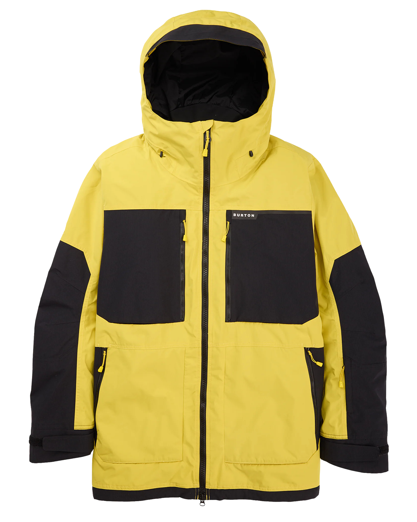 Burton Men's Frostner 2L Snow Jacket - Sulfur/True Black Men's Snow Jackets - Trojan Wake Ski Snow