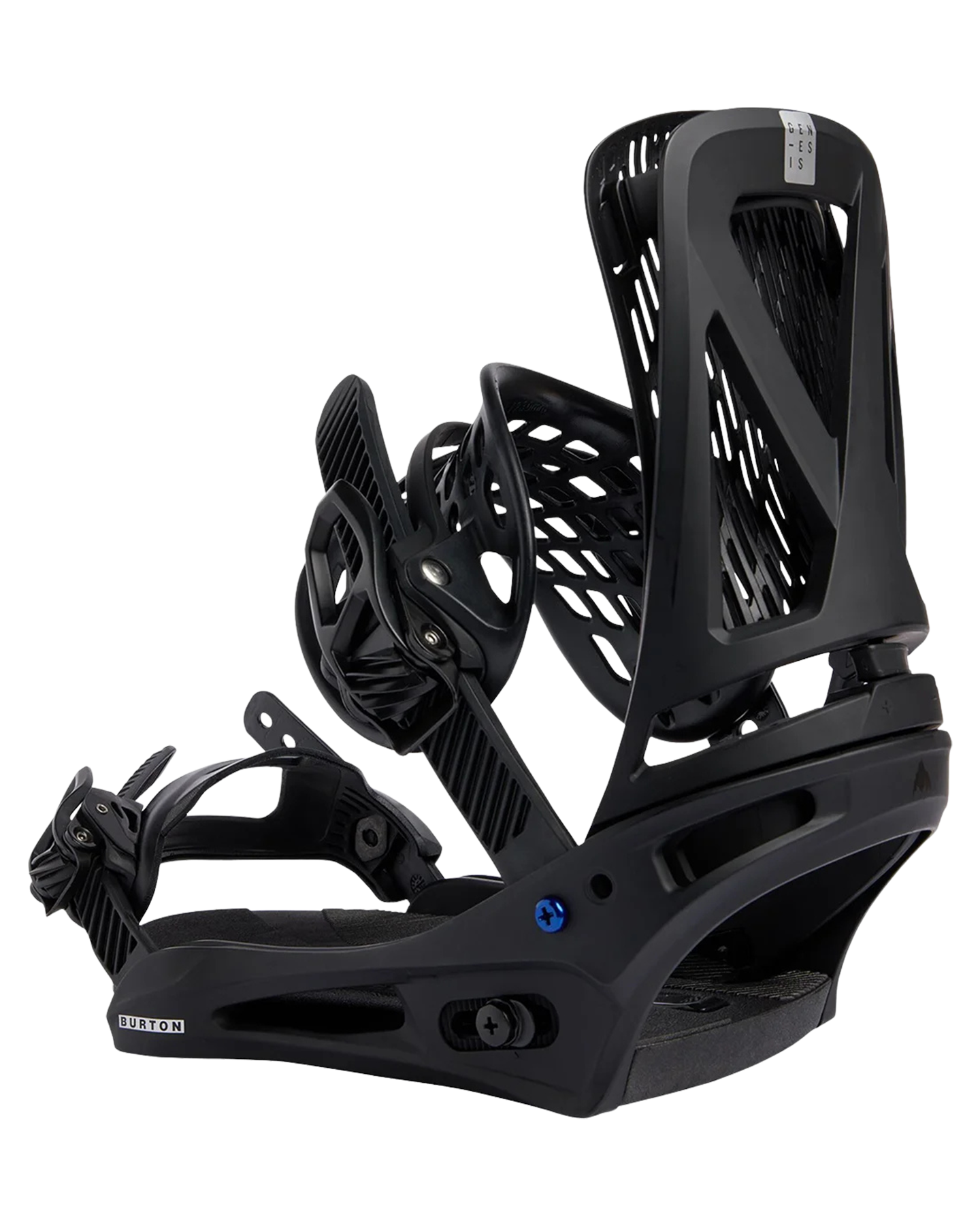 Burton Men's Genesis Re:Flex Snowboard Bindings - Black Men's Snowboard Bindings - Trojan Wake Ski Snow