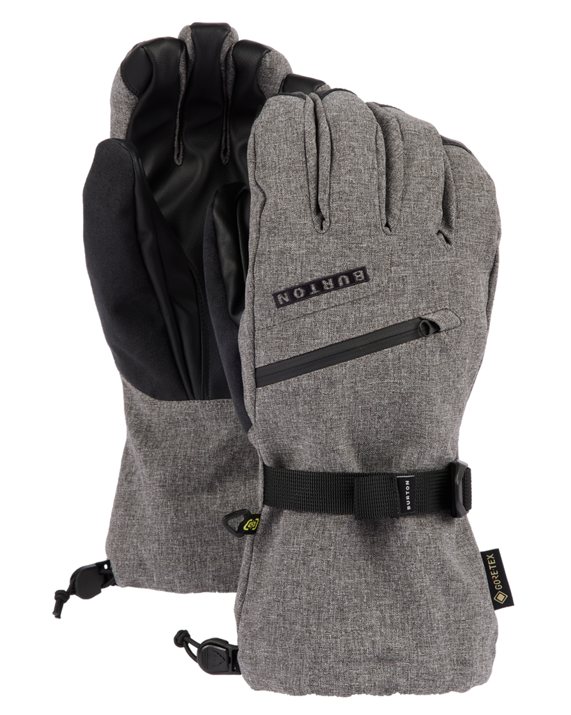 Burton Men s Gore Tex Snow Gloves Gray Heather Shop Gloves