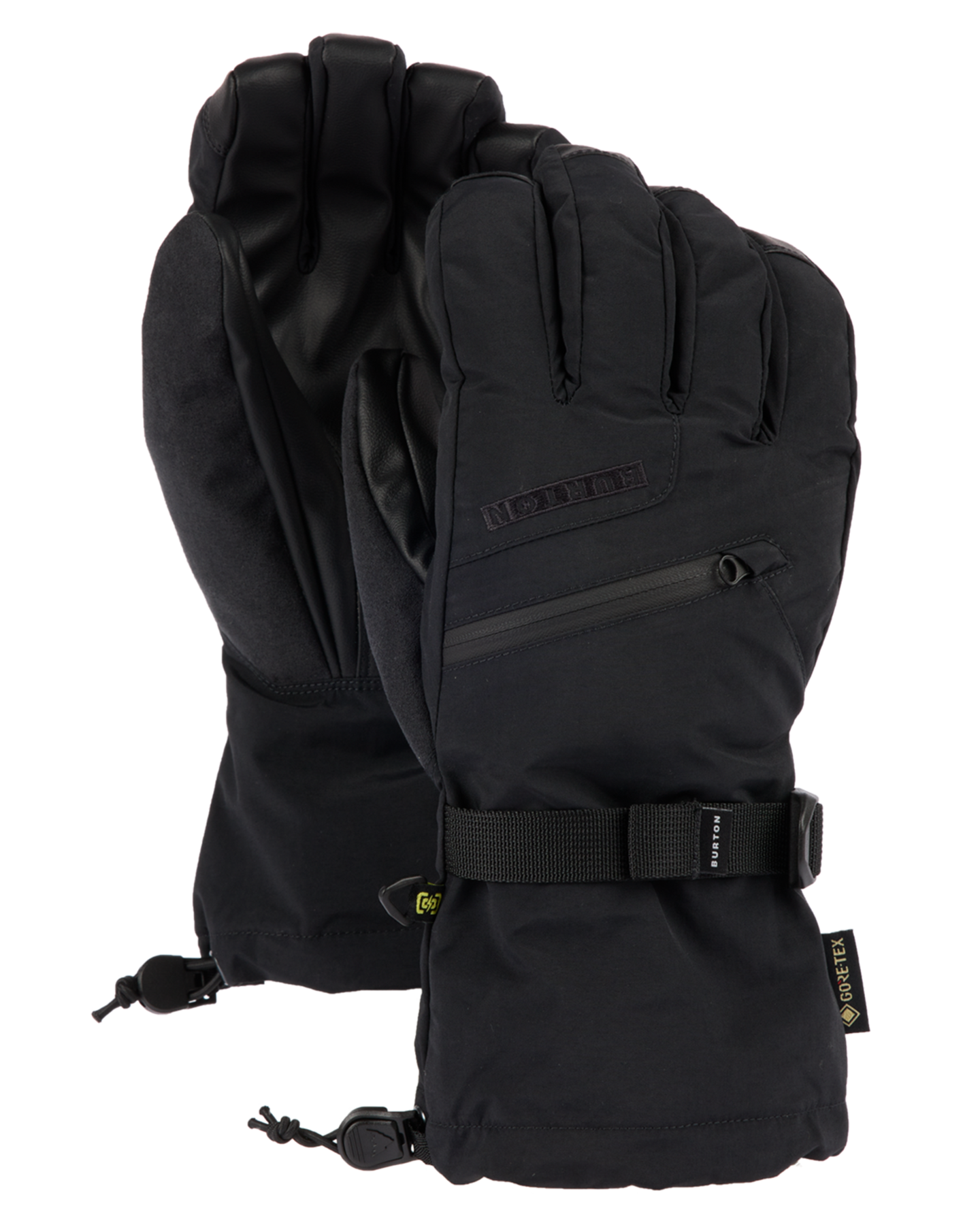 Burton Men's Gore-Tex Snow Gloves - True Black Snow Gloves & Mittens - Trojan Wake Ski Snow