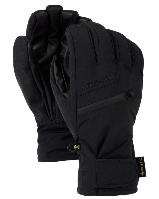 Burton Men's GORE-TEX® Under Gloves - True Black Men's Snow Gloves - Trojan Wake Ski Snow