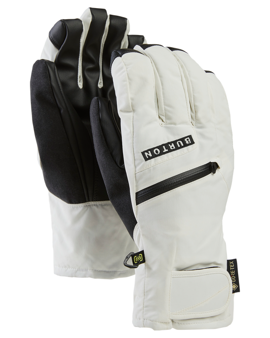 Burton Men's Gore-Tex Under Gloves - Stout White Men's Snow Gloves - Trojan Wake Ski Snow