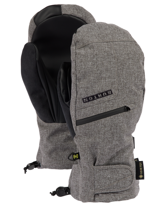 Burton Men's GORE-TEX® Under Snow Mittens - Gray Heather