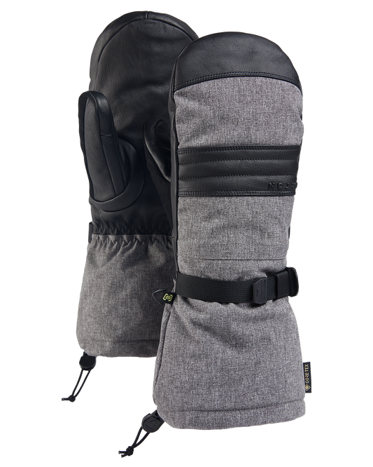 Burton Men's Gore-Tex Warmest Mittens - Gray Heather