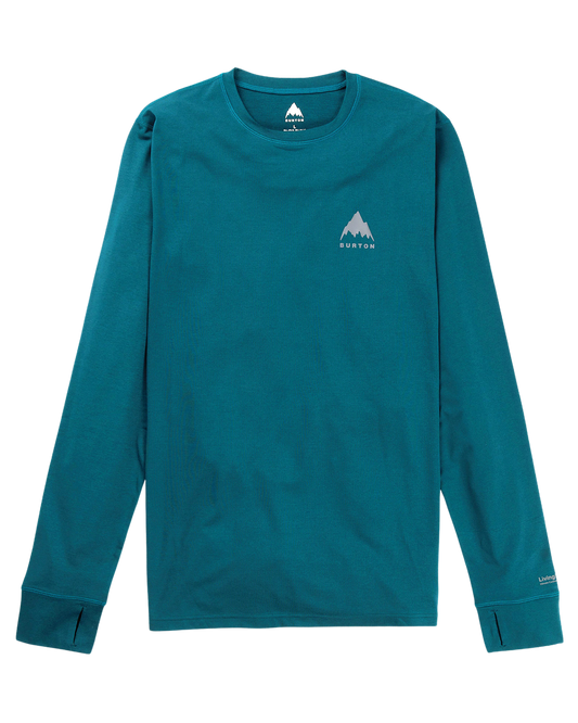 Burton Men's Lightweight X Base Layer Crewneck Men's Thermal Tops - Trojan Wake Ski Snow
