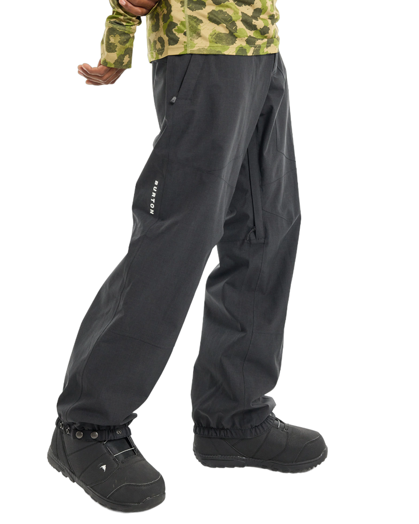 Burton Men's Melter Plus 2L Snow Pants - True Black Snow Pants - Trojan Wake Ski Snow