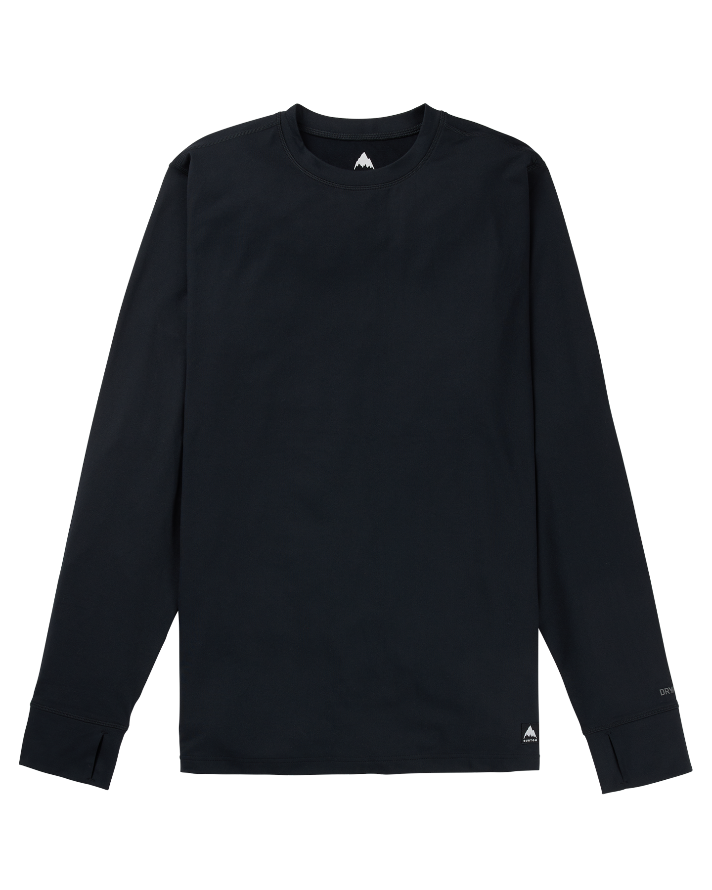 Burton Men's Midweight Base Layer Crewneck - True Black