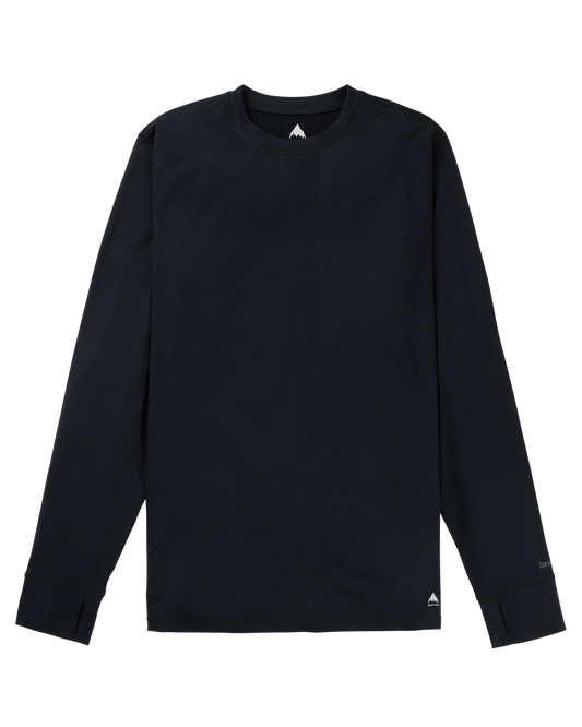 Burton Men's Midweight Base Layer Crewneck - True Black