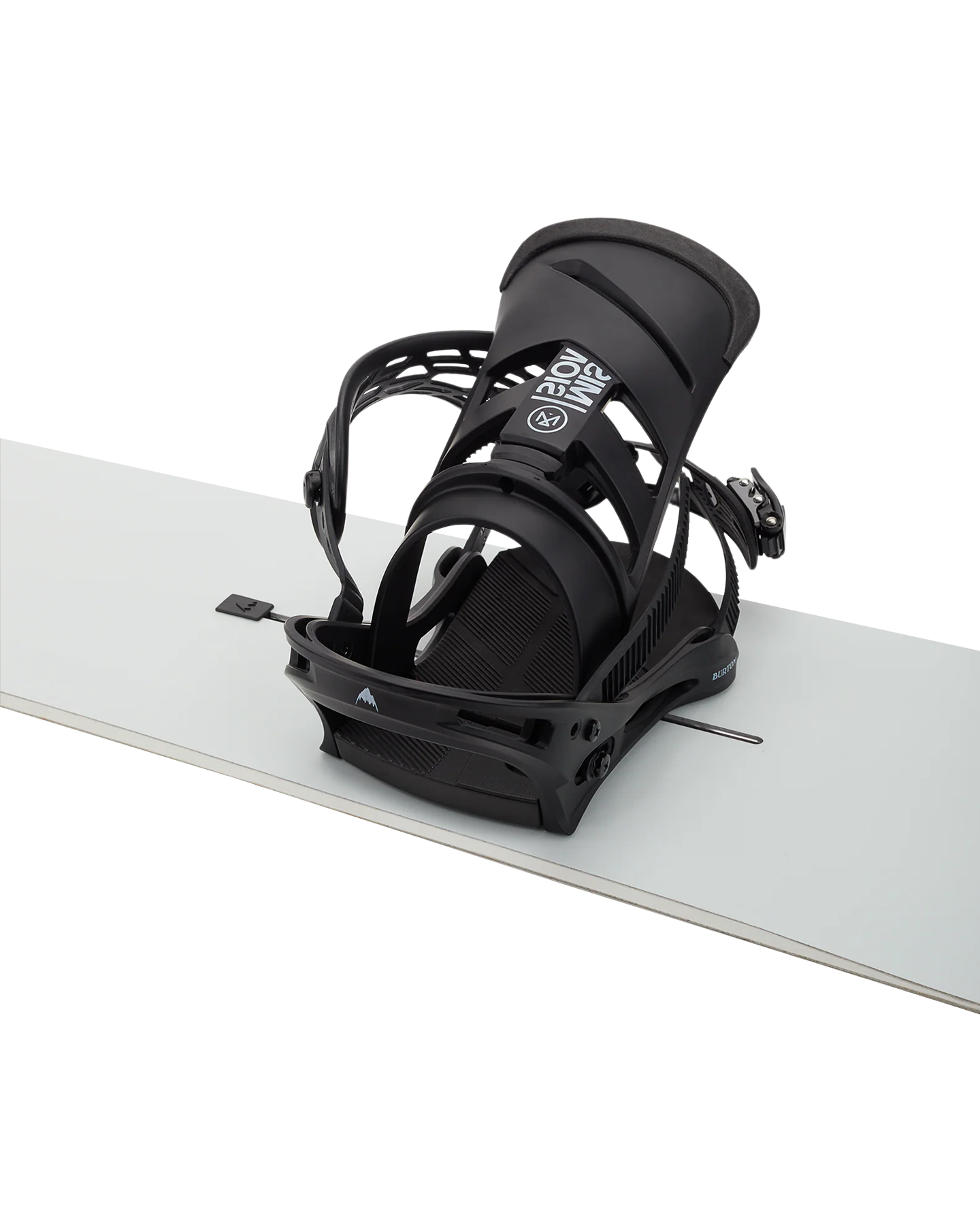 Burton Men's Mission Re:Flex Snowboard Bindings - Black Men's Snowboard Bindings - Trojan Wake Ski Snow