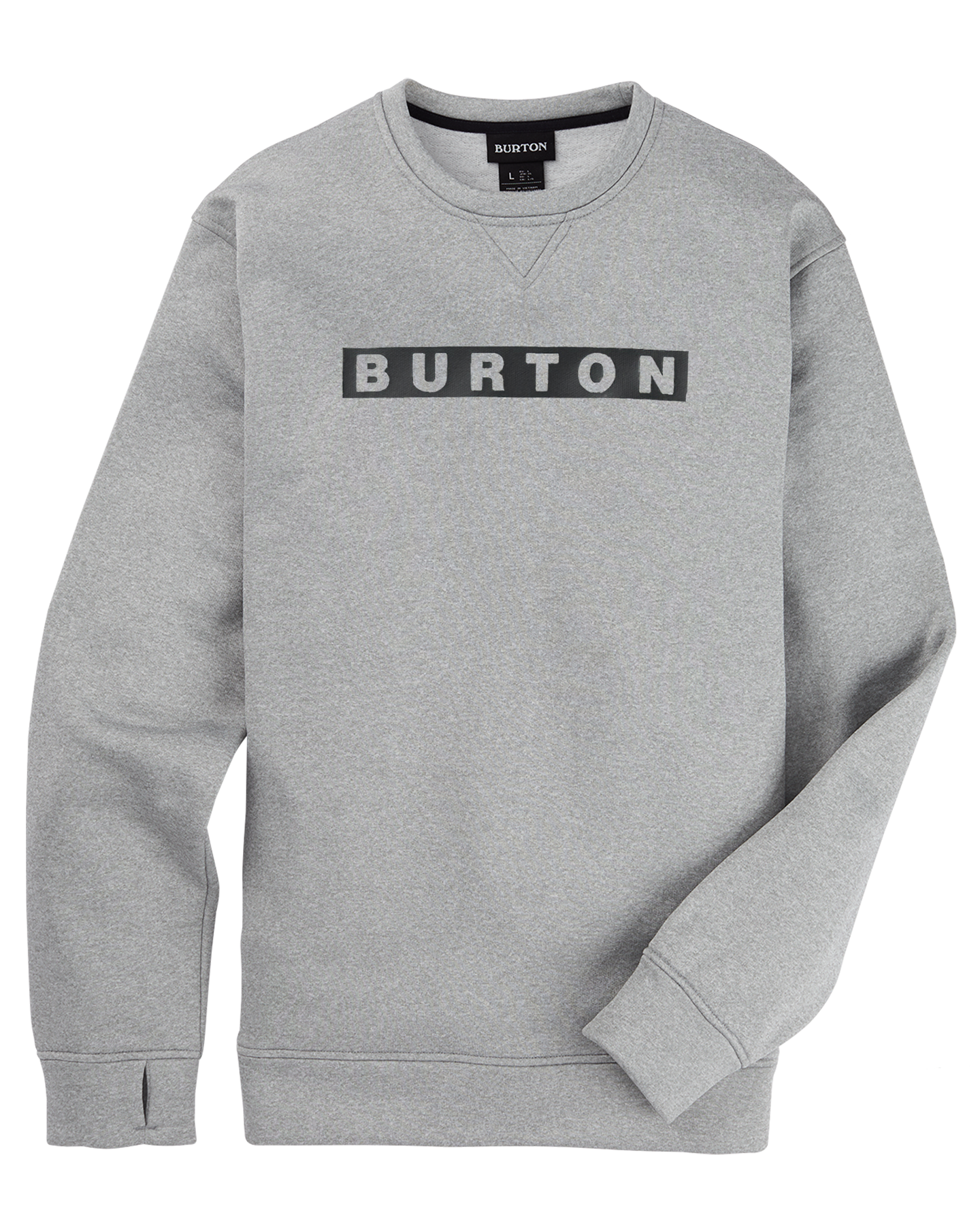 Burton Men's Oak Pullover Crewneck - Gray Heather