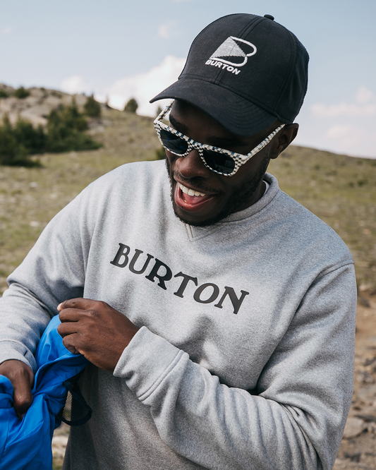 Burton Men's Oak Pullover Crewneck - Gray Heather