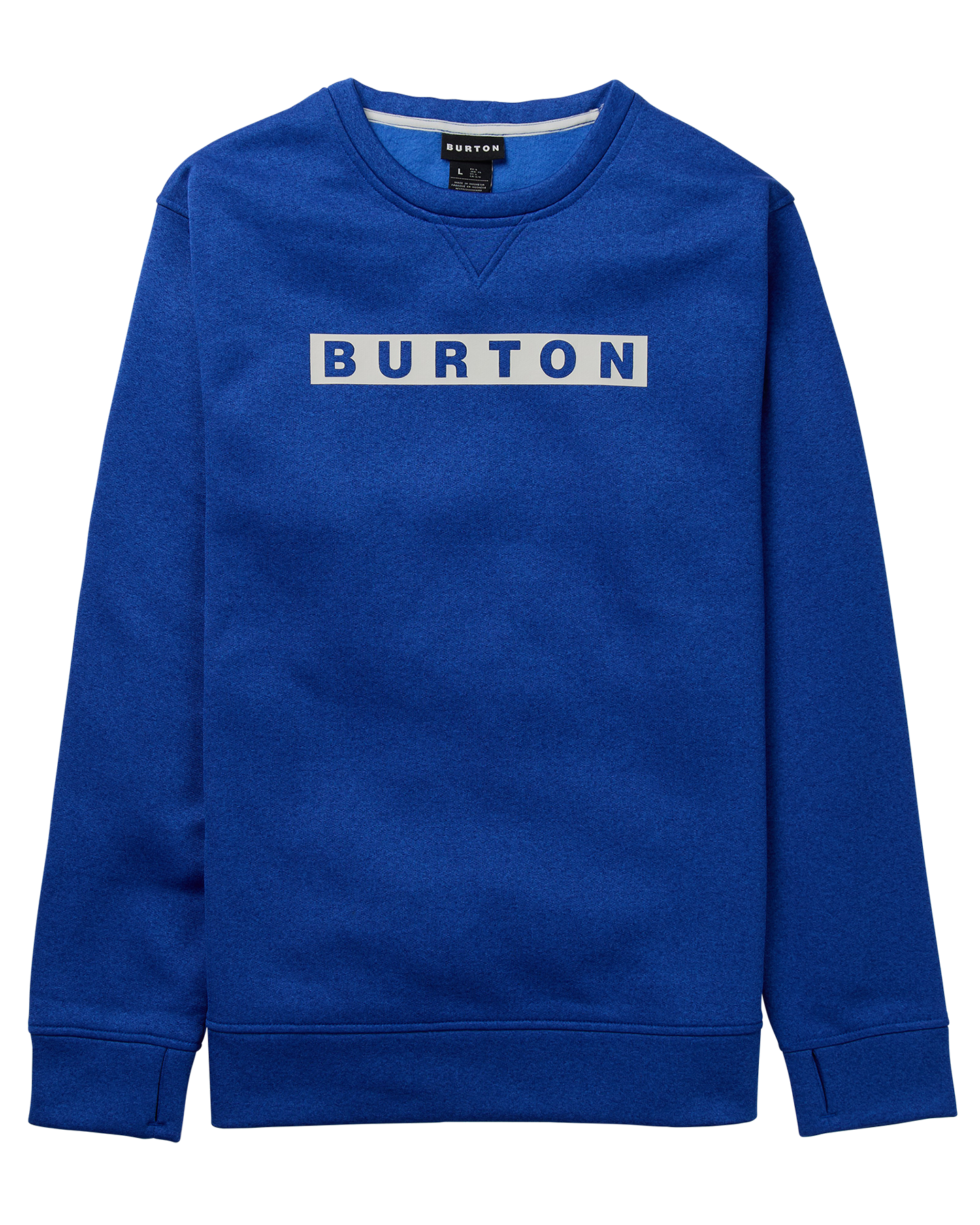 Burton Men's Oak Pullover Crewneck - Jake Blue Heather