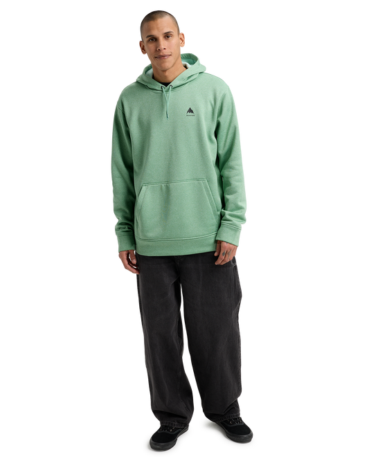 Burton Men's Oak Pullover Hoodie - Soft Sage Heather