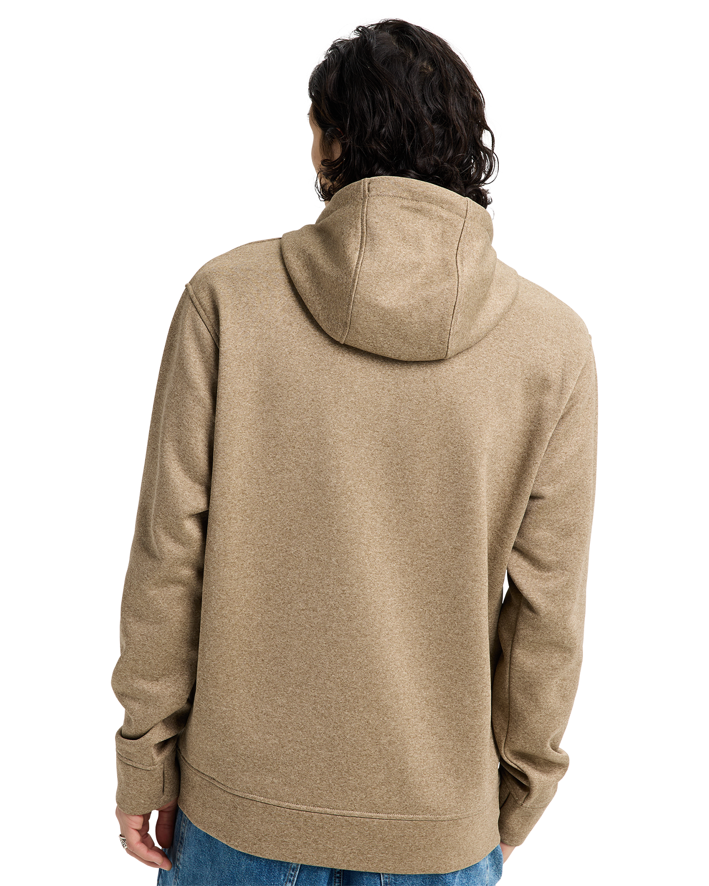 Burton Men's Oak Pullover Hoodie - Summit Taupe Heather Men's Hoodies - Trojan Wake Ski Snow