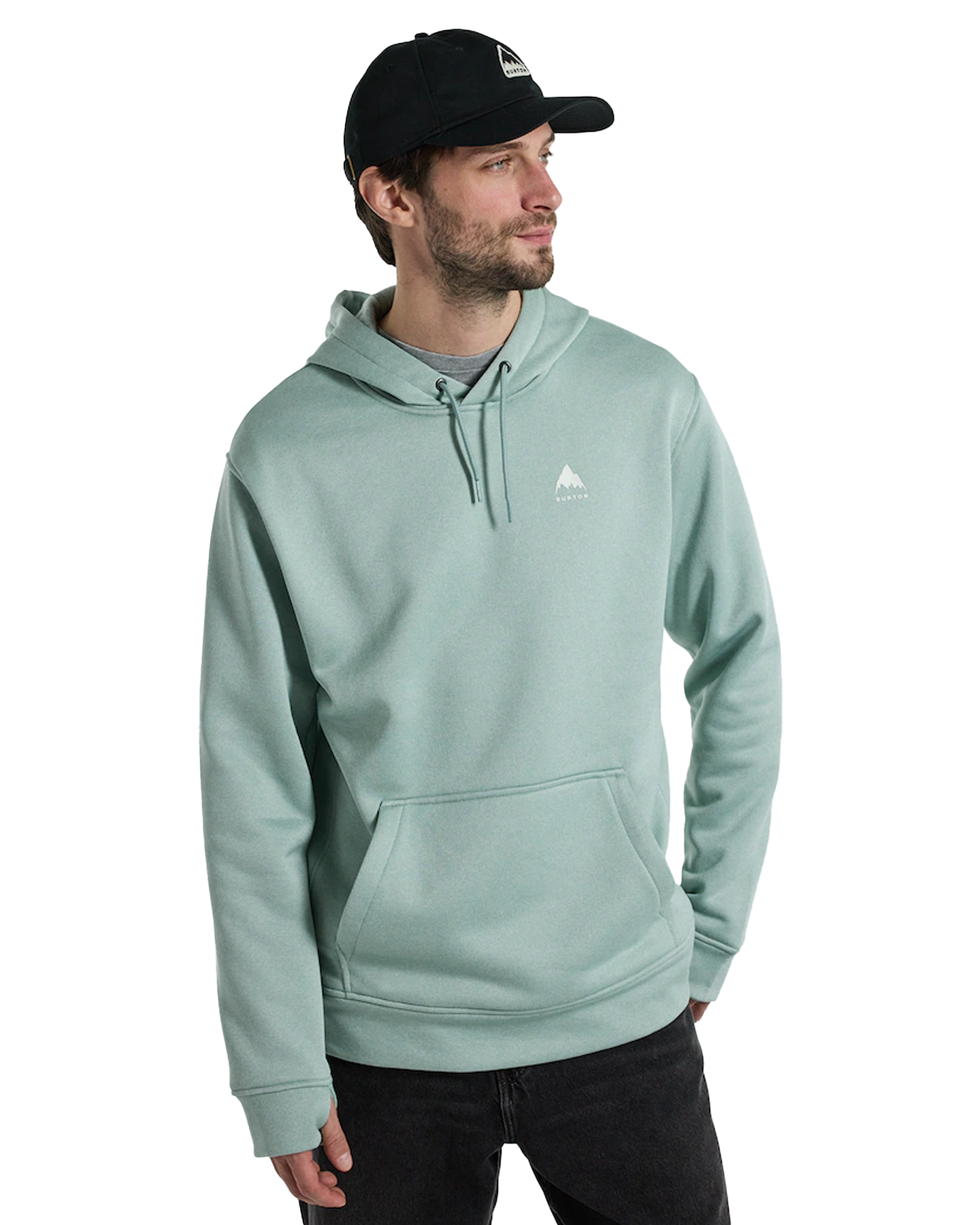 Burton Men's Oak Pullover Hoodies & Sweatshirts - Trojan Wake Ski Snow