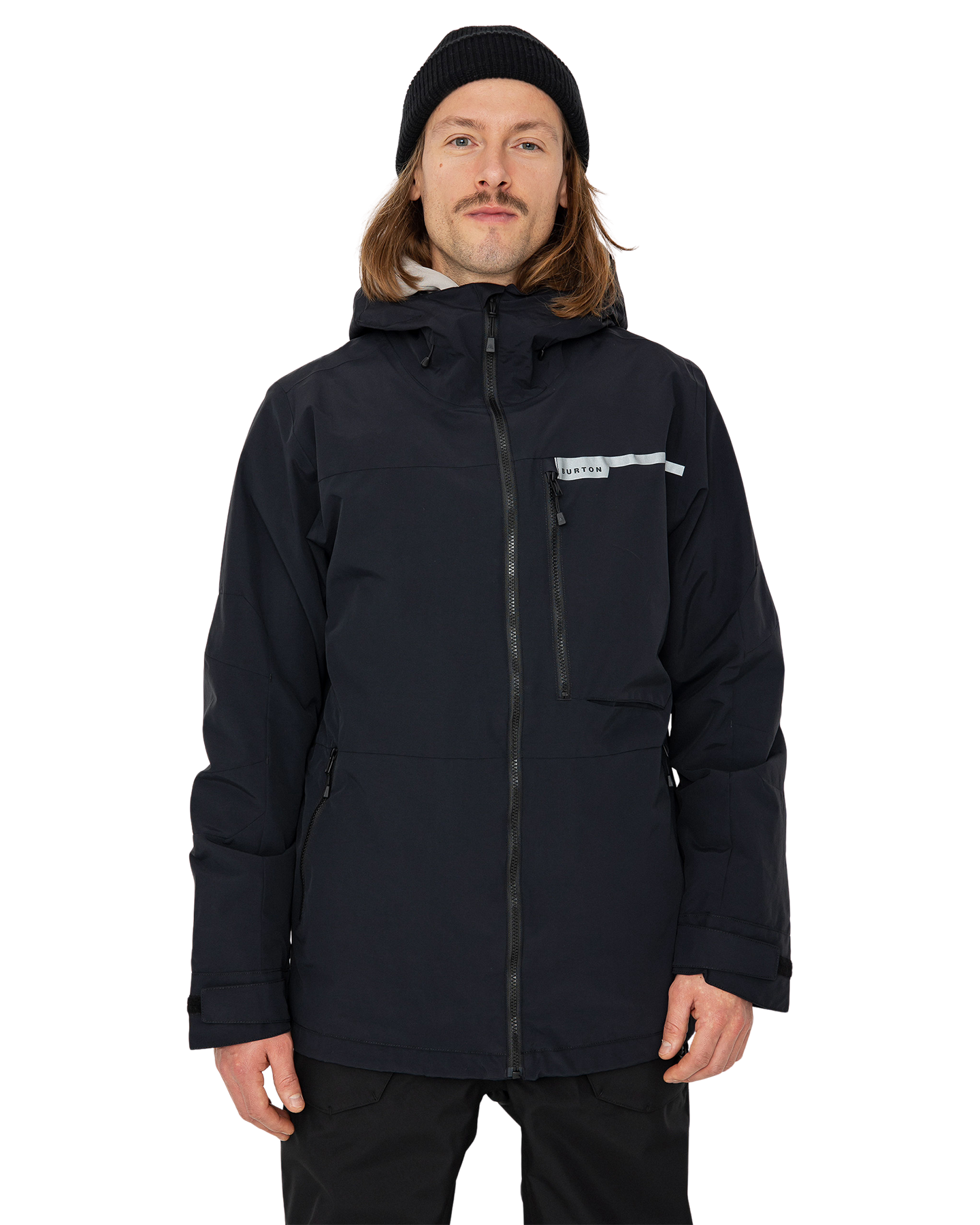 Burton Men's Peasy 2L Snow Jacket - True Black Men's Snow Jackets - Trojan Wake Ski Snow