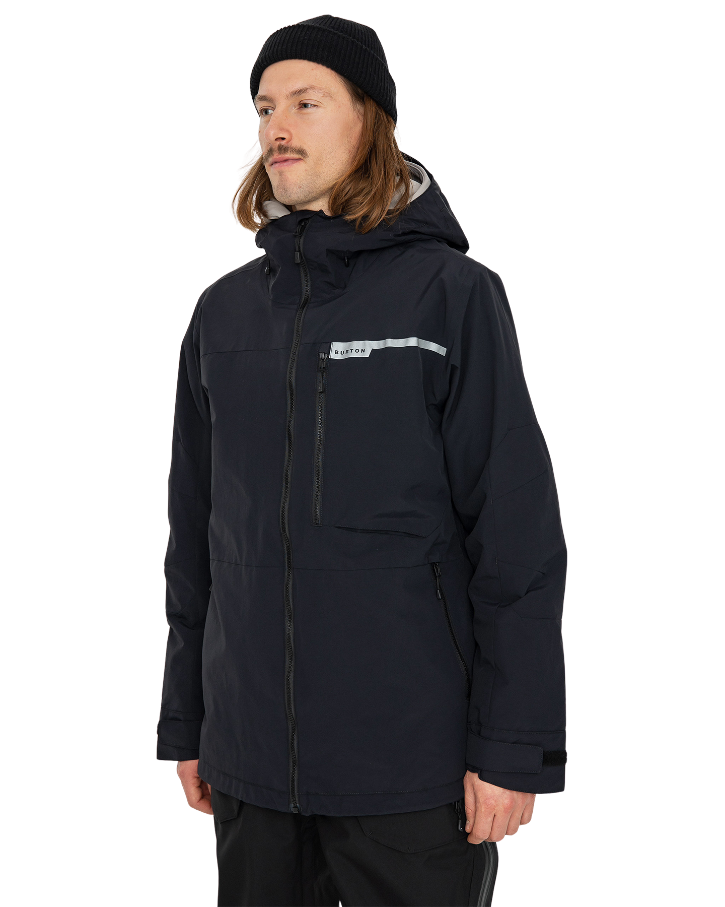 Burton Men's Peasy 2L Snow Jacket - True Black Men's Snow Jackets - Trojan Wake Ski Snow