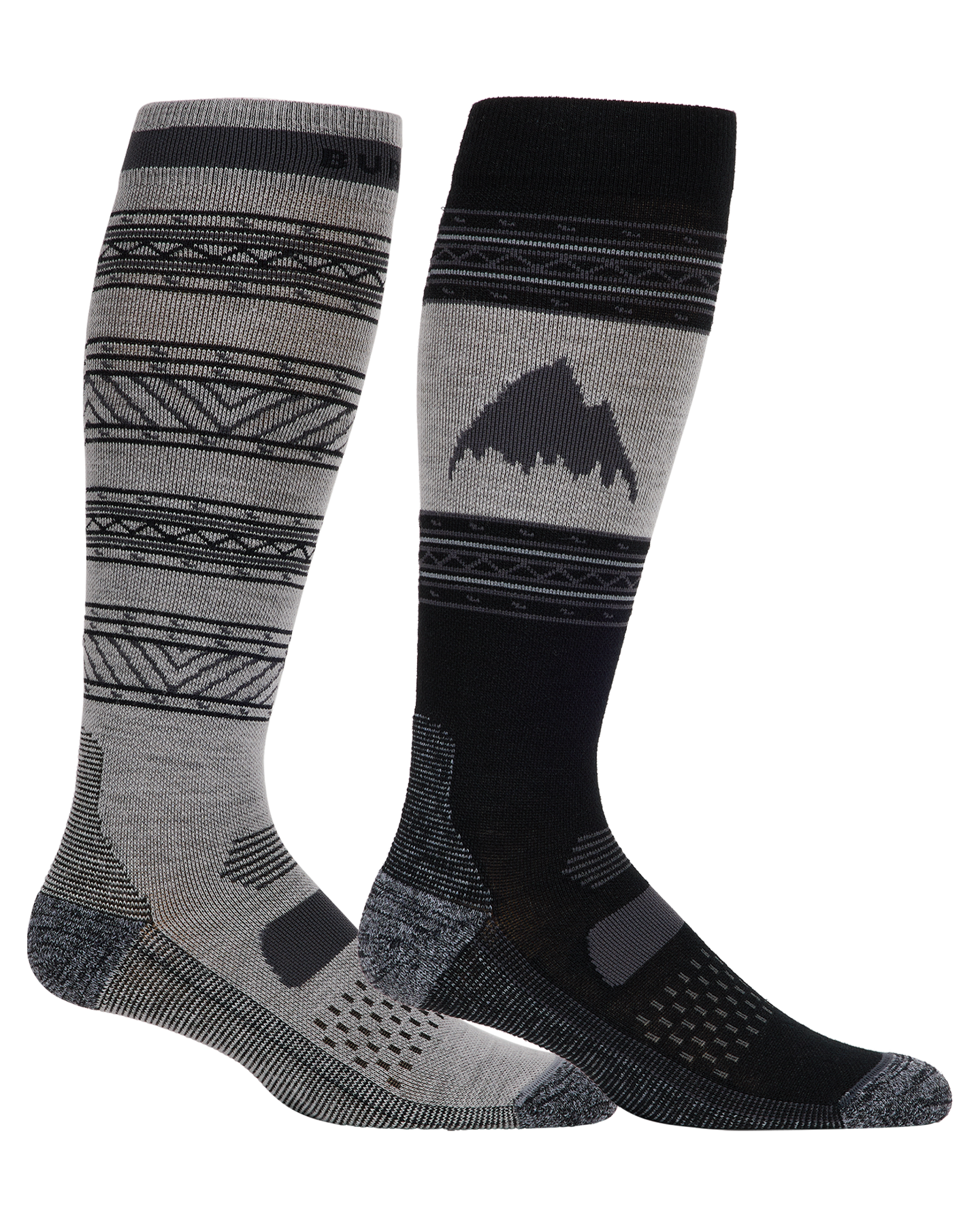 Burton Men's Performance Lightweight Socks (2-Pack) - True Black