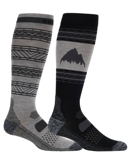 Burton Men's Performance Lightweight Socks (2-Pack) - True Black