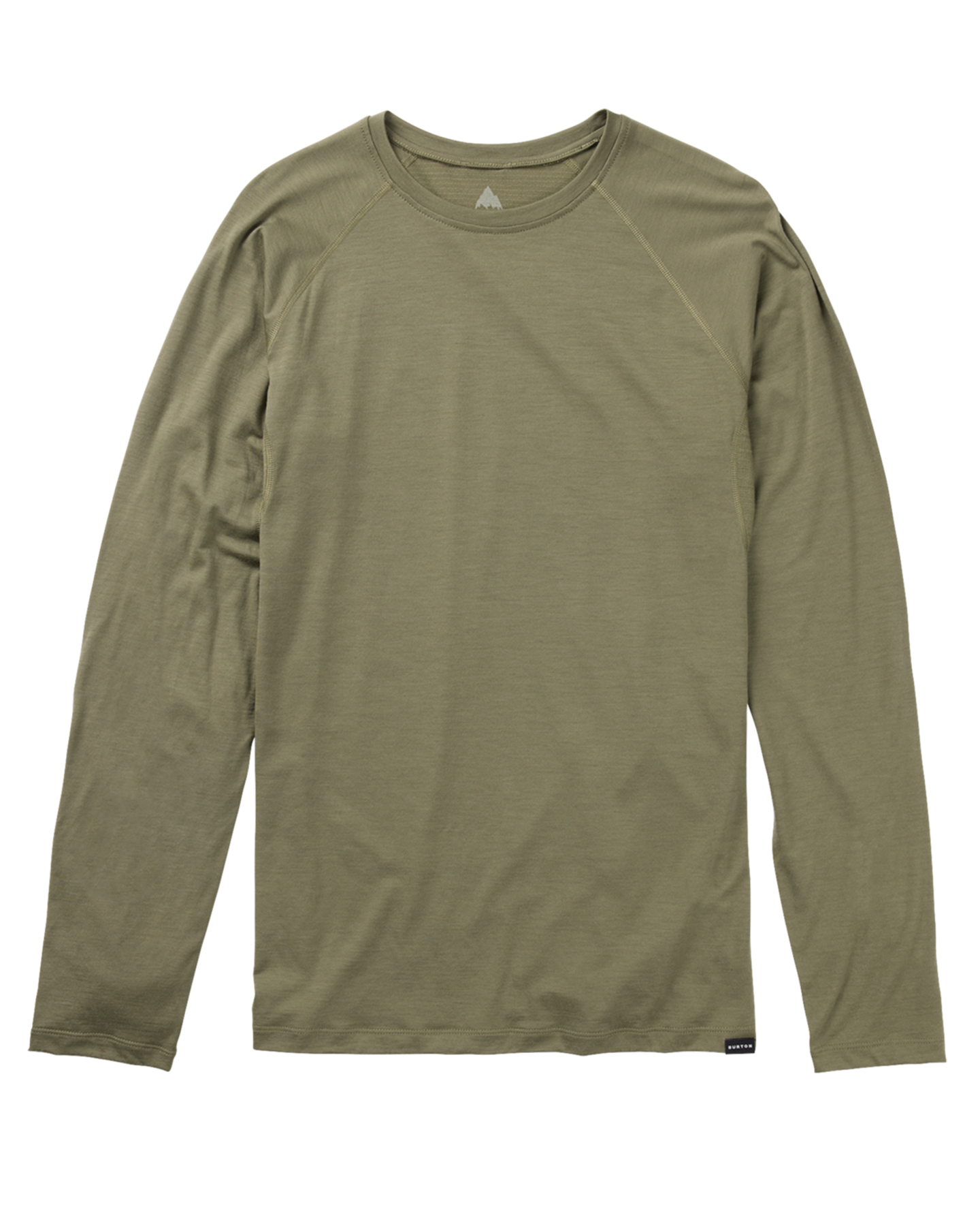 Burton Men's Phayse Merino Crewneck Fleece - Forest Moss Shirts & Tops - SnowSkiersWarehouse