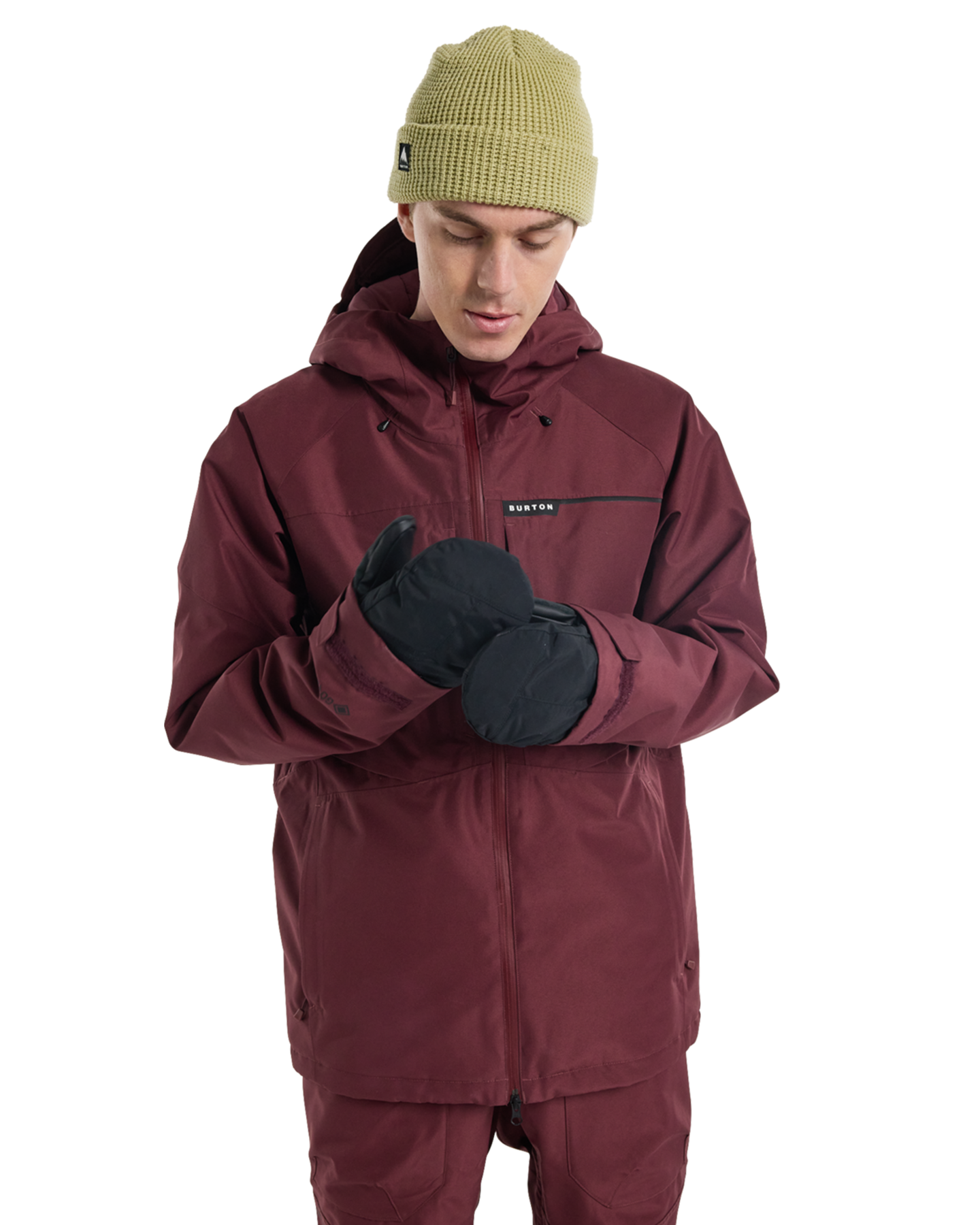 Burton Men's Pillowline Gore‑Tex 2L Snow Jacket - Almandine Men's Snow Jackets - SnowSkiersWarehouse