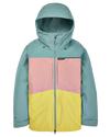 Burton Men's Pillowline Gore‑Tex 2L Snow Jacket - Rock Lichen/Powder Blush/Sulfur Snow Jackets - Trojan Wake Ski Snow