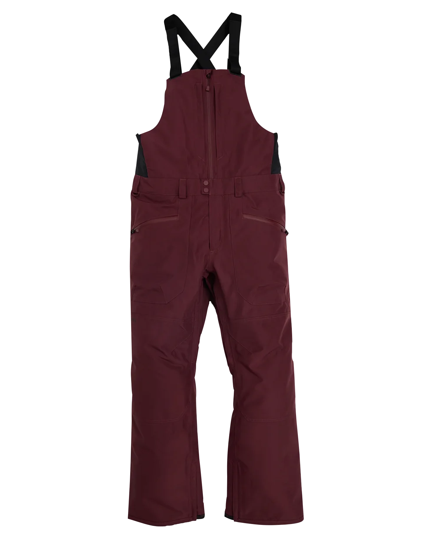 Burton Men's Reserve 2L Bib Pants - Almandine Snow Bibs - Trojan Wake Ski Snow