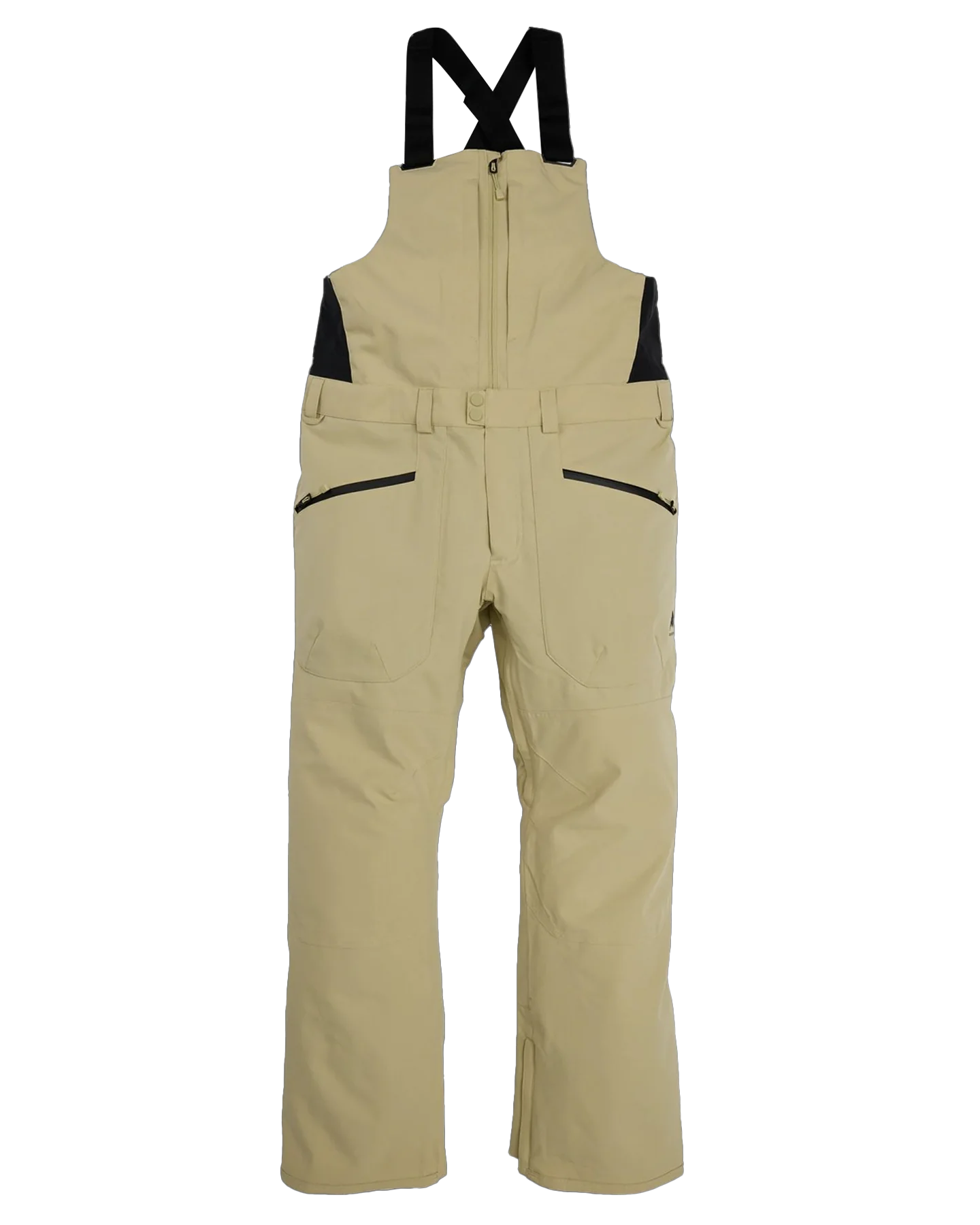 Burton Men's Reserve 2L Bib Pants - Mushroom Snow Bibs - Trojan Wake Ski Snow