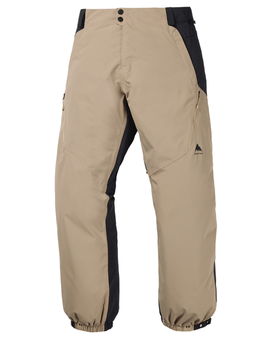 Burton Men's Reserve 2L Relaxed Snow Pants - Summit Taupe/True Black