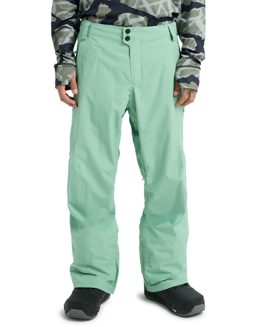 Burton Men's Reserve 2L Snow Pants - Soft Sage Men's Snow Pants - Trojan Wake Ski Snow