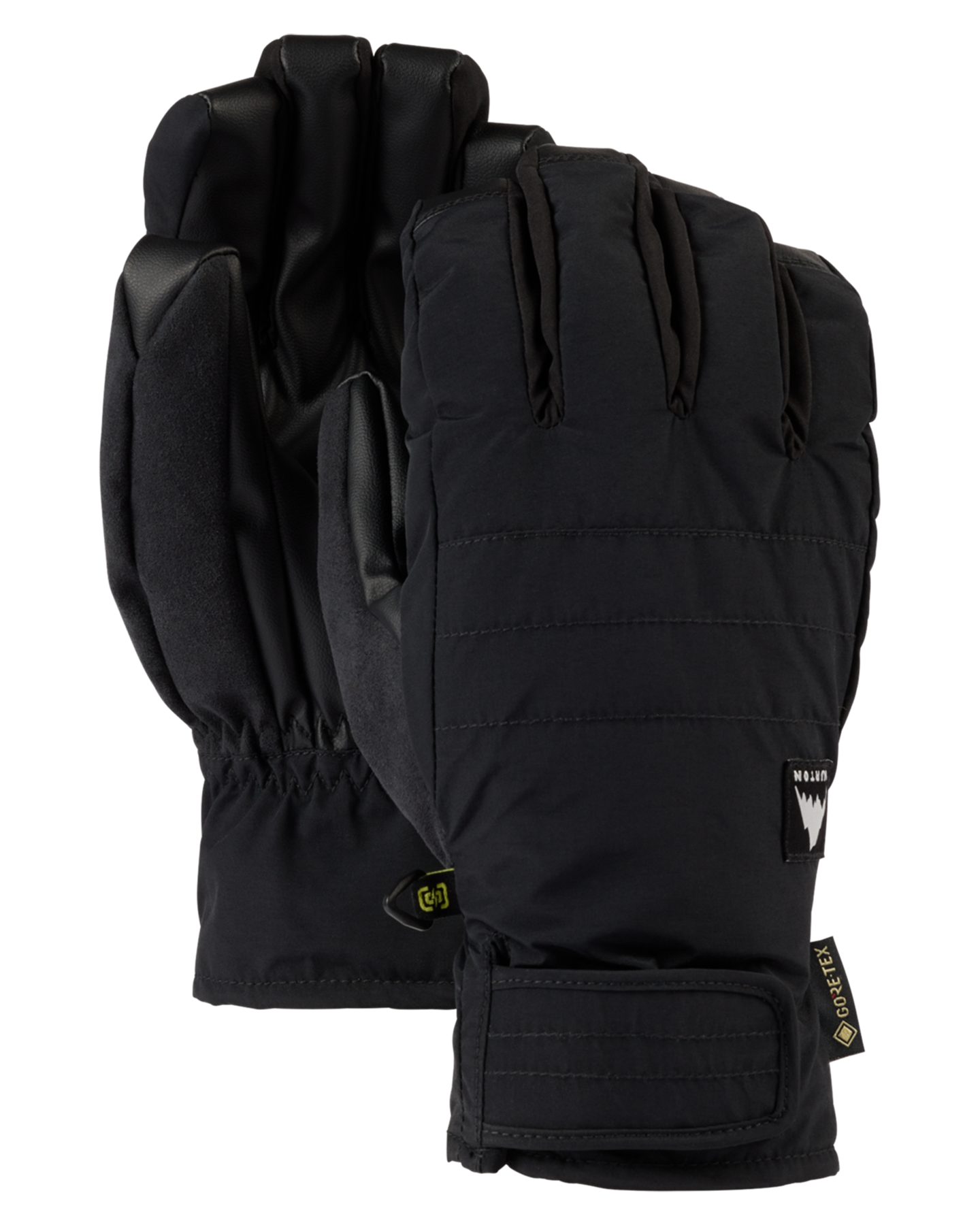 Burton Men's Reverb Gore‑Tex Snow Gloves - True Black Men's Snow Gloves & Mittens - SnowSkiersWarehouse