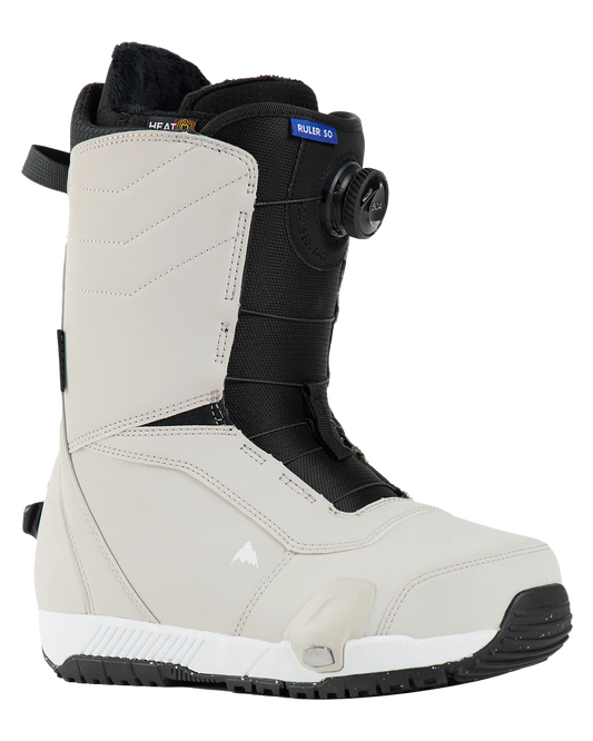 Burton Men's Ruler Step On® Snowboard Boots - Gray Cloud Men's Snowboard Boots - Trojan Wake Ski Snow