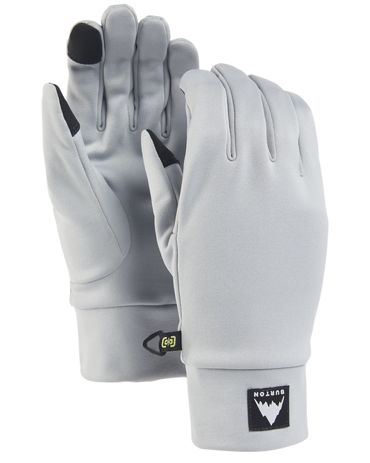 Burton Men's Screen Grab® Snow Glove Liners - Silver Sconce Men's Snow Glove Liners - Trojan Wake Ski Snow
