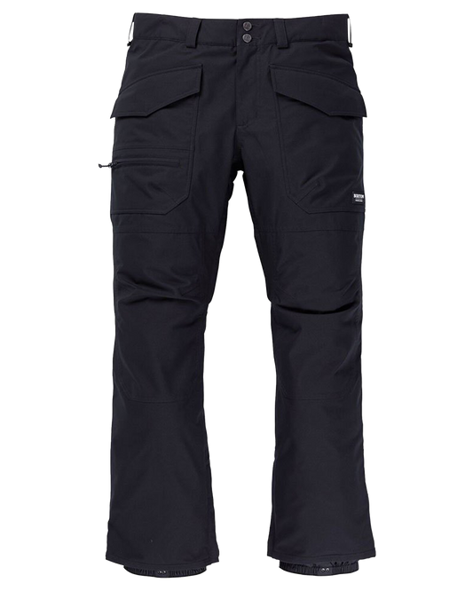 Burton Men's Southside 2L Snow Pants - Slim Fit - True Black Snow Pants - Trojan Wake Ski Snow