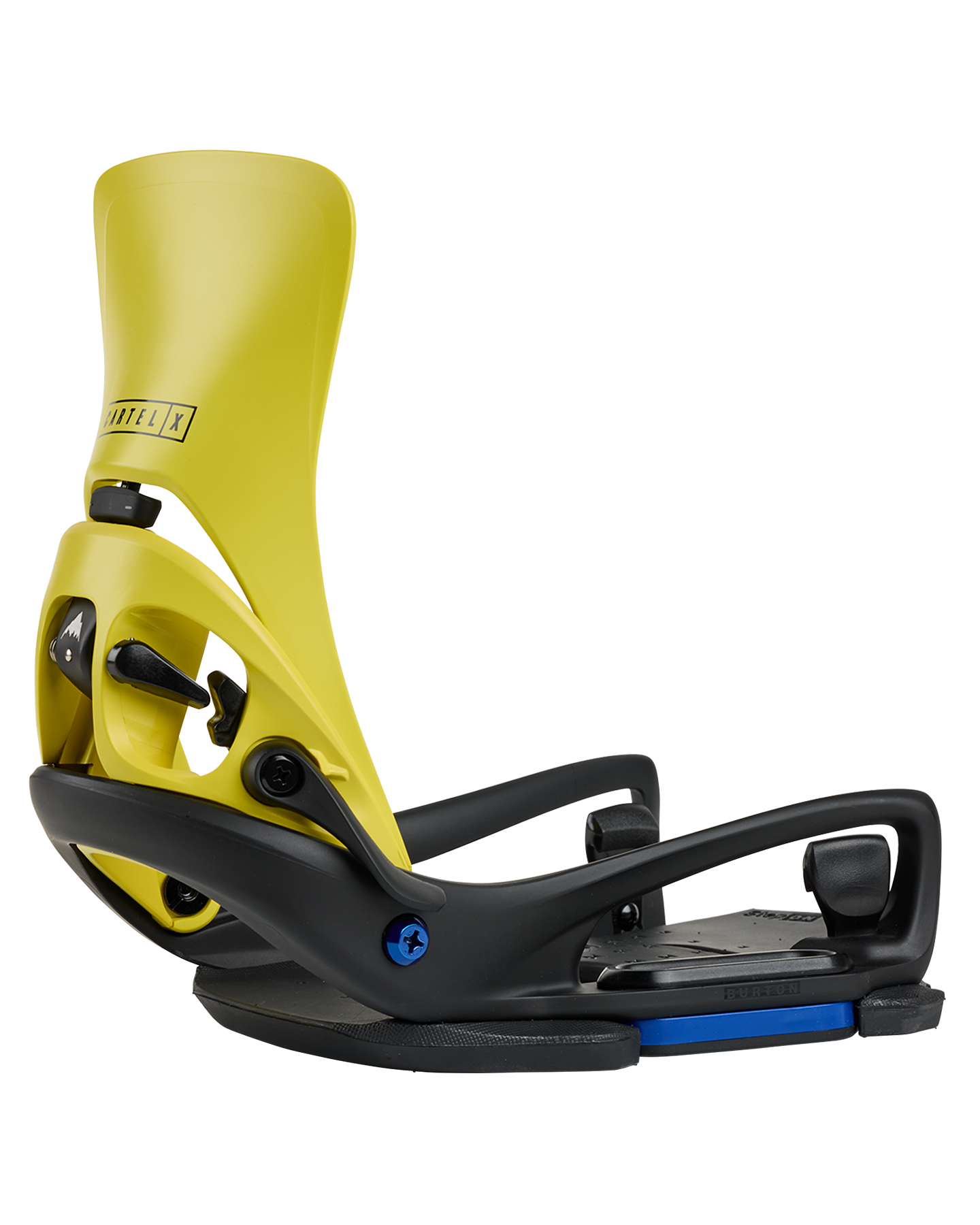 Burton Men's Step On® Cartel X EST® Snowboard Bindings - Atomic Yellow/Black Men's Snowboard Bindings - Trojan Wake Ski Snow