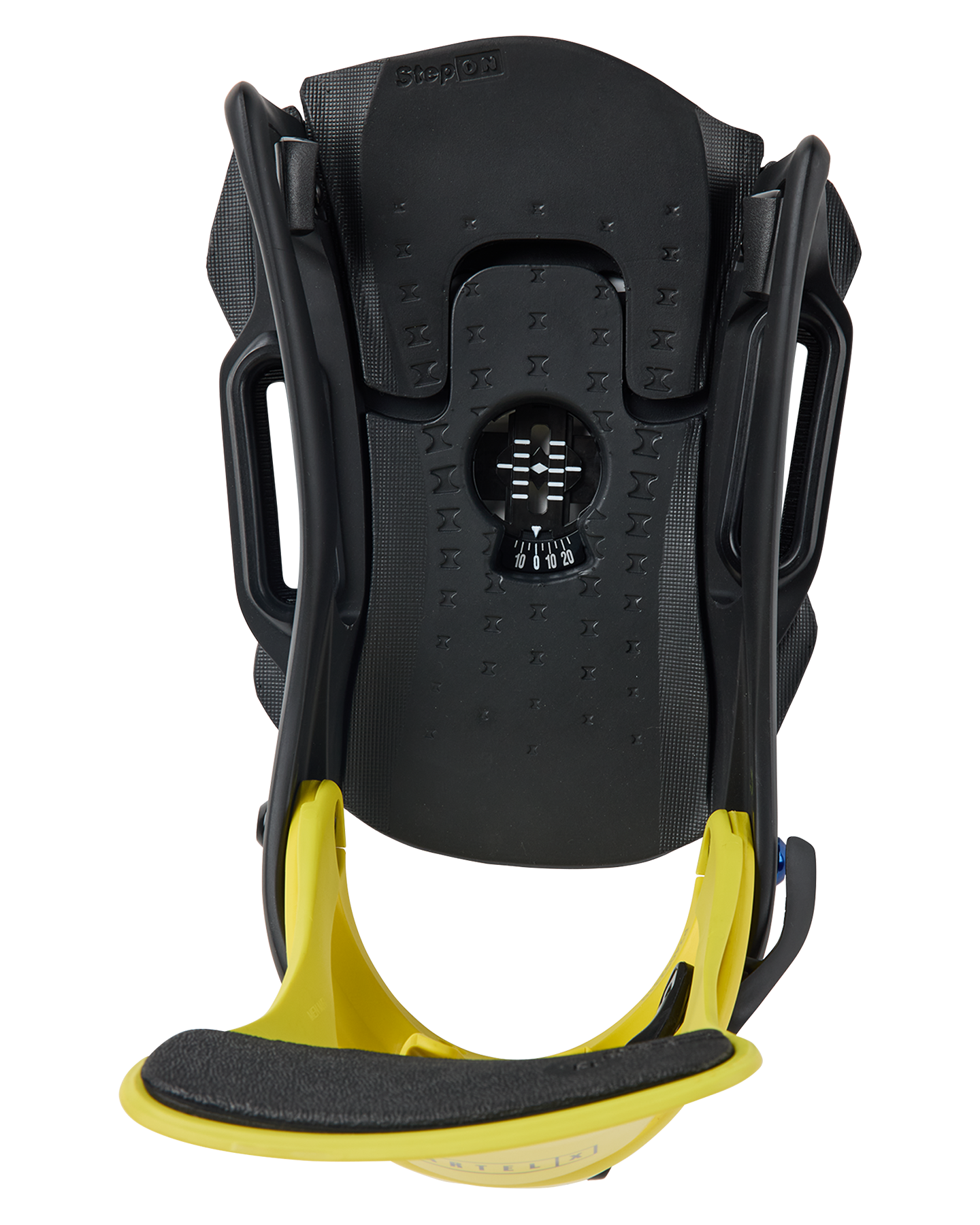 Burton Men's Step On® Cartel X EST® Snowboard Bindings - Atomic Yellow/Black Men's Snowboard Bindings - Trojan Wake Ski Snow