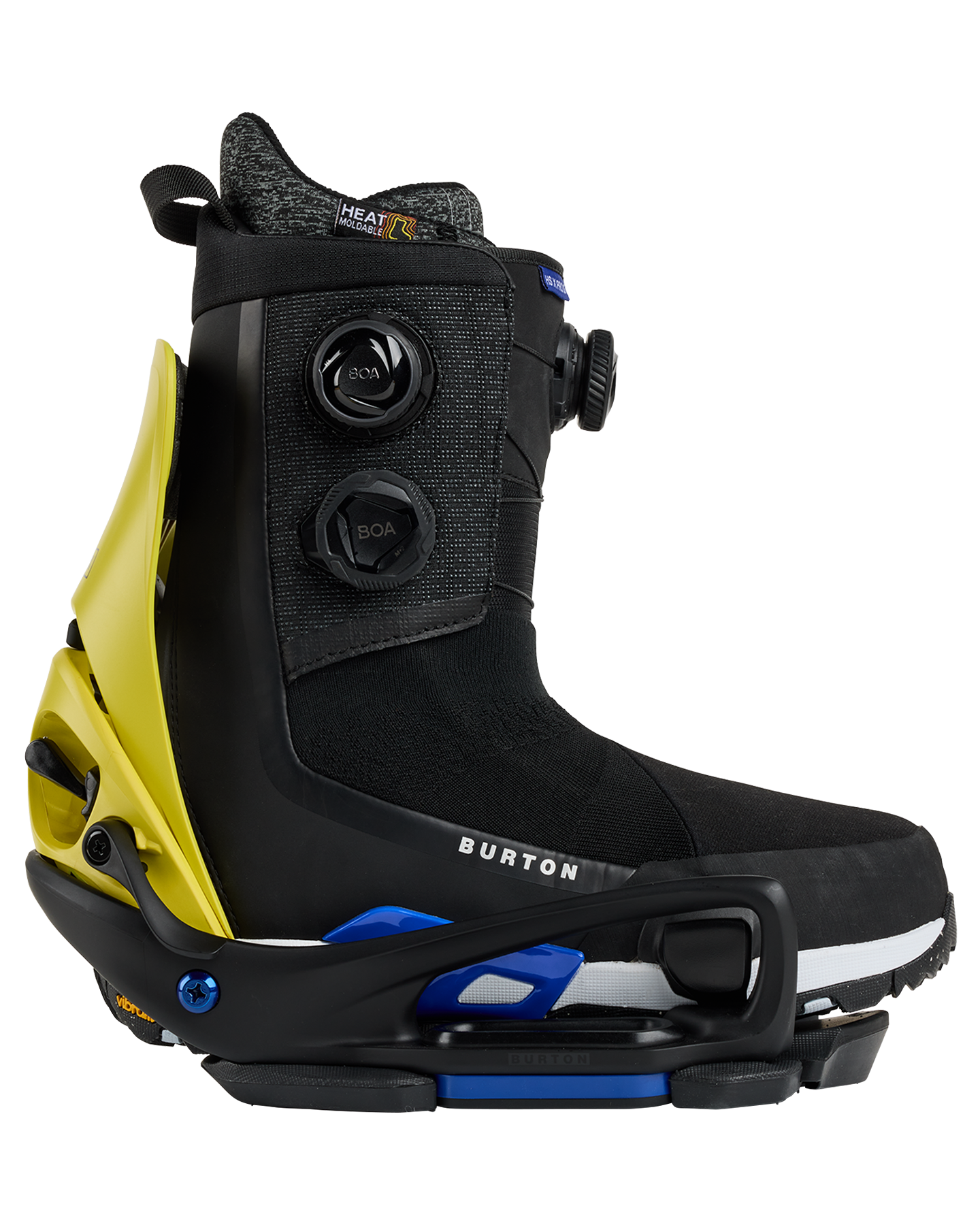 Burton Men's Step On® Cartel X EST® Snowboard Bindings - Atomic Yellow/Black Men's Snowboard Bindings - Trojan Wake Ski Snow