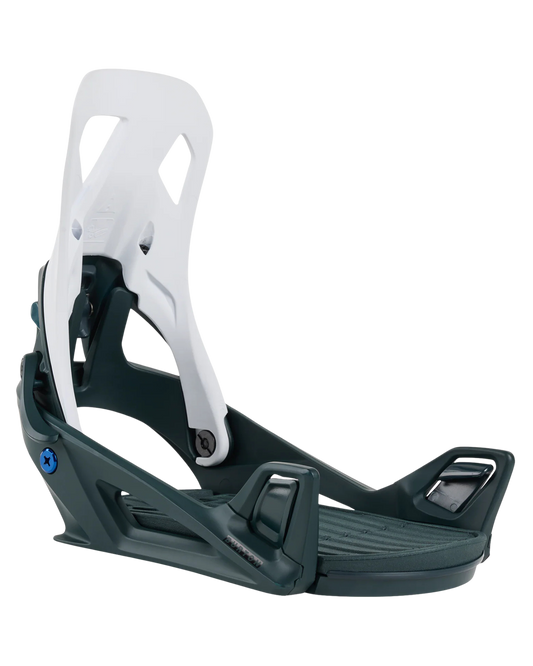 Burton Men's Step On® Re:Flex Snowboard Bindings - Deep Emerald/White Men's Snowboard Bindings - Trojan Wake Ski Snow
