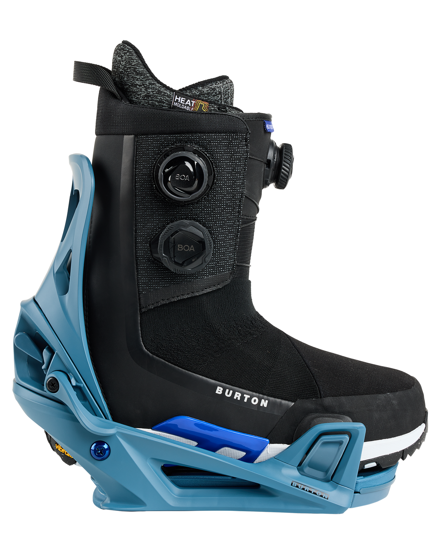 Burton Men's Step On® Re:Flex Snowboard Bindings - Bluestone Men's Snowboard Bindings - Trojan Wake Ski Snow