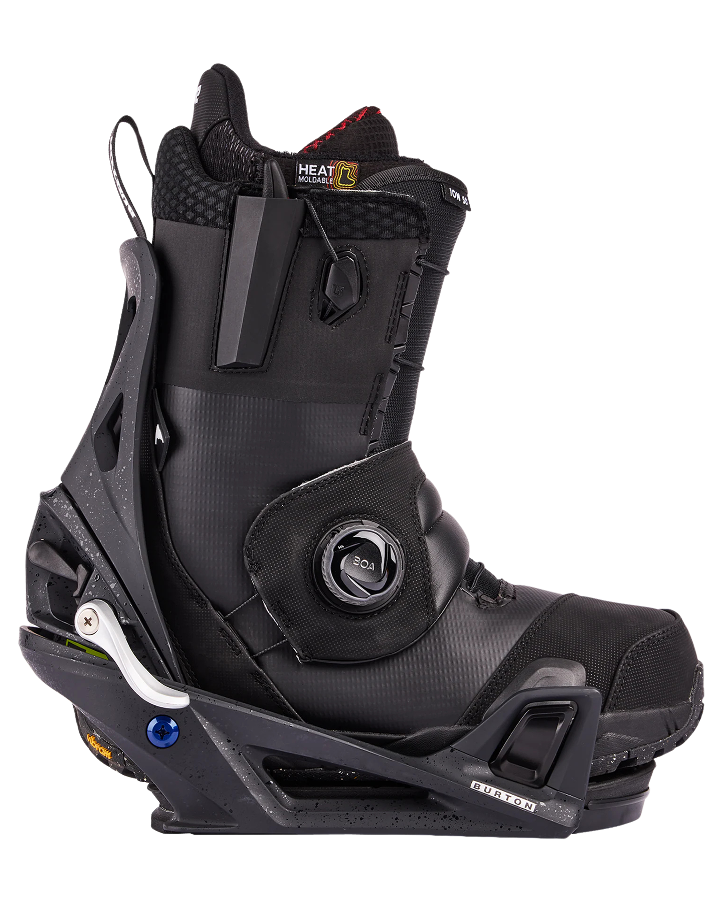 Burton Men's Step On® X Re:Flex Snowboard Bindings - Black Men's Snowboard Bindings - Trojan Wake Ski Snow