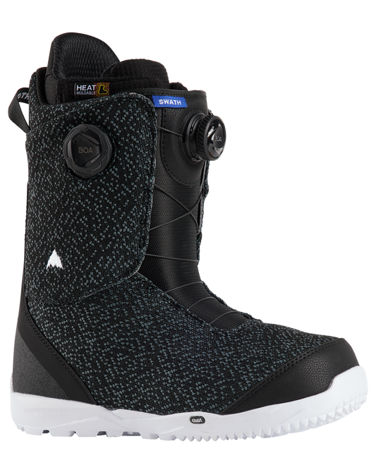 Burton Men's Swath BOA® Snowboard Boots - Black Men's Snowboard Boots - Trojan Wake Ski Snow