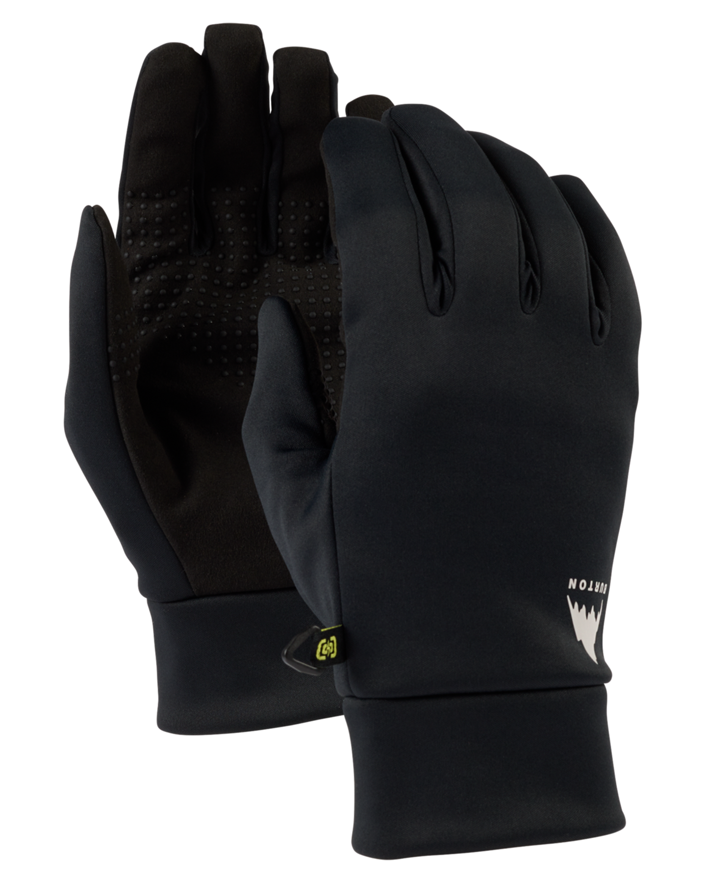Burton Men's Touch N Go Glove Liner - True Black Snow Glove Liners - Trojan Wake Ski Snow