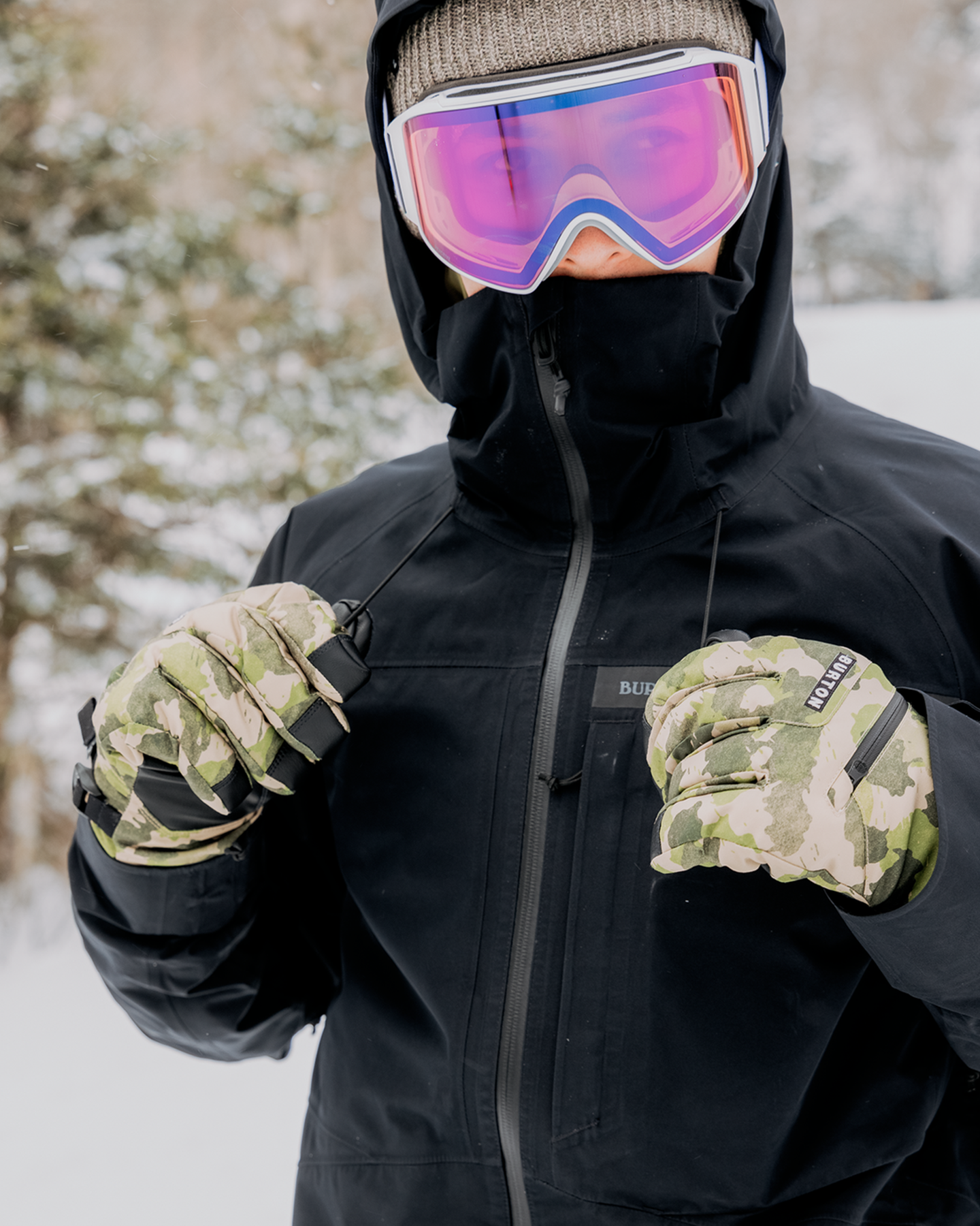 Burton Men s Treeline Gore Tex 3L Snow Jacket True Black