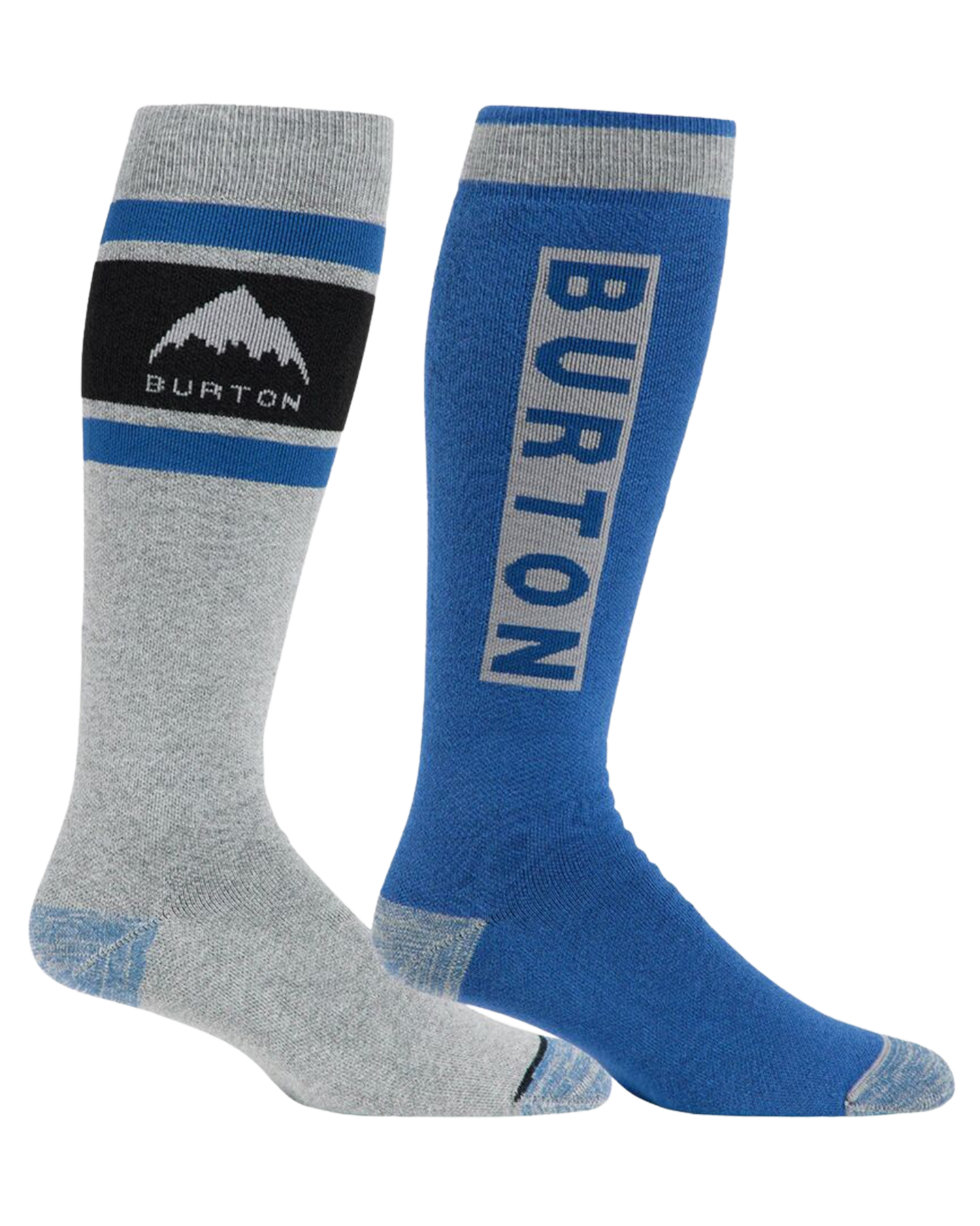 Burton Men's Weekend Midweight Socks (2 Pack) - Gray Cloud