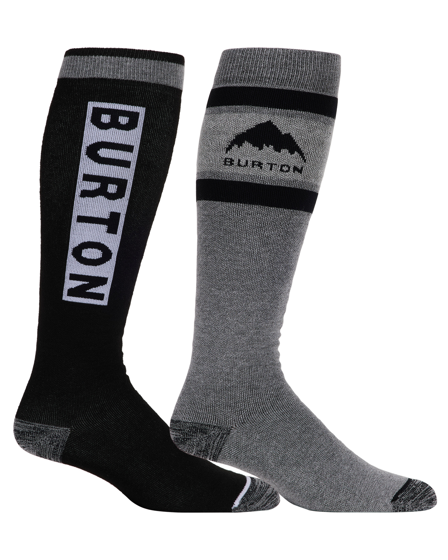 Burton Men's Weekend Midweight Socks (2 Pack) - True Black